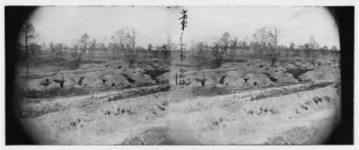 Thumbnail for 6070 - Petersburg, Virginia. Earthworks in front of Petersburg