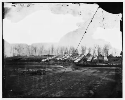 Thumbnail for 6078 - Rappahannock Station, Virginia. Winter camp of 50th New York Engineers