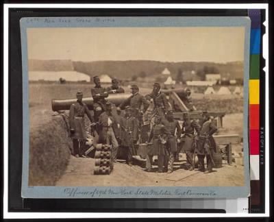 Thumbnail for 6230 - Officers of the 69th New York State Militia, Fort Corcran, Va