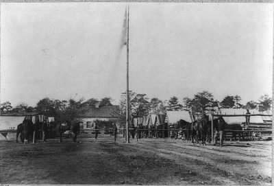 Thumbnail for 639 - Headquarters of 10th Army Corps. Hatcher's farm, December 1864