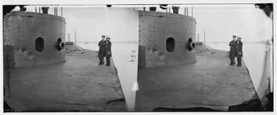 Thumbnail for 6423 - James River, Va. Deck and turret of U.S.S. Monitor