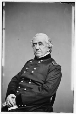 645 - Portrait of Brig. Gen. Joseph G. Totten, Chief, Corps of Engineers, officer of the Federal Army