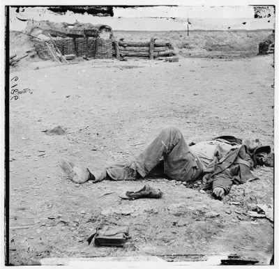 Thumbnail for 6503 - Petersburg, Virginia. Dead Confederate soldier