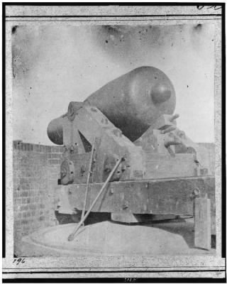 Thumbnail for 6601 - The gun 'Jeff Davis,' identified as a Rodman smooth bore gun in Port Royal, South Carolina