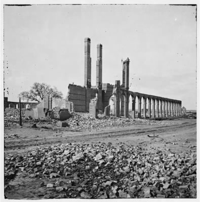 Thumbnail for 6603 - Charleston, South Carolina. Ruins of north Eastern Railroad depot