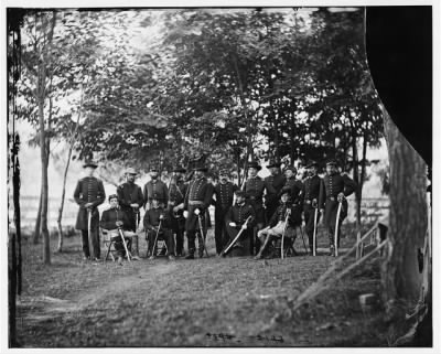 Thumbnail for 6604 - Culpeper, Virginia. Gen. William H. French and staff