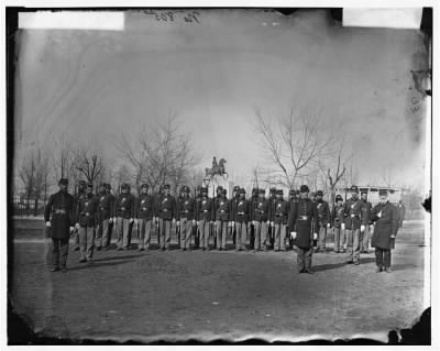 Thumbnail for 6657 - Washington, District of Columbia. Company K, 9th U.S. Veteran Reserve Corps, at Washington Circle