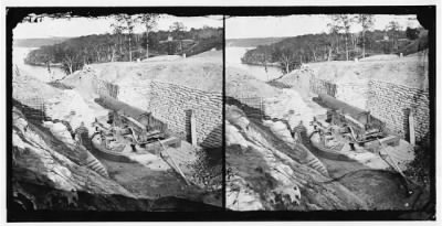 Thumbnail for 6786 - Dutch Gap Canal, James River, Virginia (vicinity). Confederate battery Dantzler