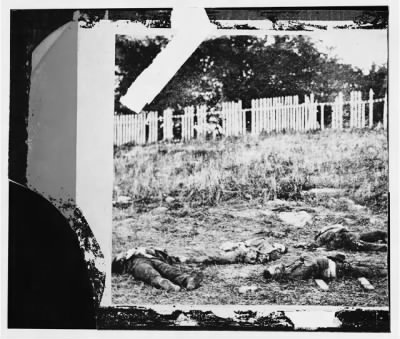 Thumbnail for 6795 - Antietam, Maryland. Dead soldiers on battlefield