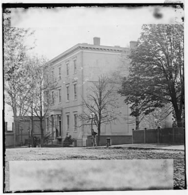 Thumbnail for 6827 - Richmond, Va. Residence of Jefferson Davis (1201 East Clay Street); a closer view