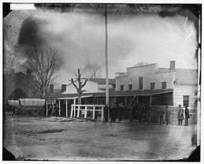 Thumbnail for 6852 - Washington, D.C. Staff, buildings, and wagons of the Medical Department