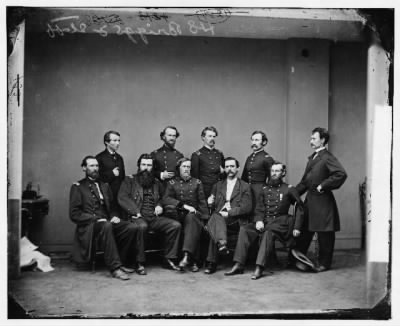 714 - General Henry S. Briggs and staff