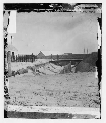 Thumbnail for 728 - Hilton Head, S.C. Rear view of Fort Walker