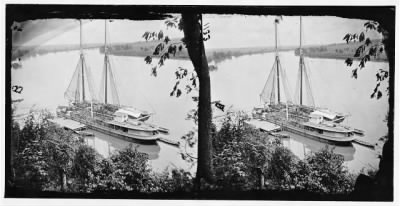 Thumbnail for 737 - Drewry's Bluff, Va. Federal transports with cargoes of artillery on the James