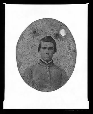 Thumbnail for 773 - Portrait of Pvt. Bentley Weston, bugler, Company A, 7th South Carolina Cavalry, C.S.A.