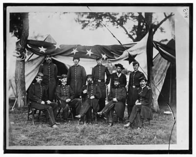97 - Washington, District of Columbia. Gen. William Hawley and staff