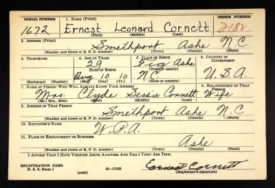 Thumbnail for Ernest Leonard > Cornett, Ernest Leonard