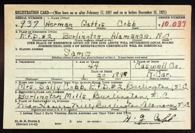 Thumbnail for Herman Gattis > Cobb, Herman Gattis