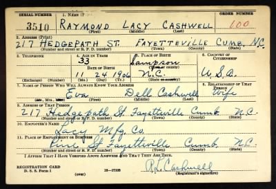 Thumbnail for Raymond Lacy > Cashwell, Raymond Lacy