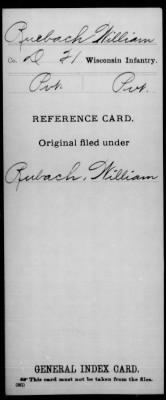 Thumbnail for William > Ruebach, William (Pvt)