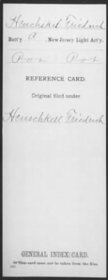 Friedrich > Heuchskil, Friedrich (Pvt)