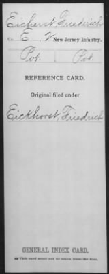 Thumbnail for Friedrich > Eicherst, Friedrich (Pvt)