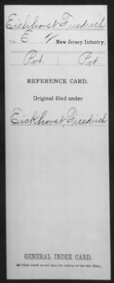 Friedrich > Eichhorst, Friedrich (Pvt)