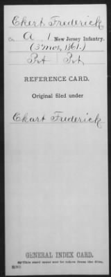 Frederick > Ekert, Frederick (Pvt)