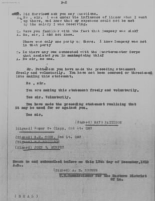 Old German Files, 1909-21 > Mayo C. Pattison (#194320)