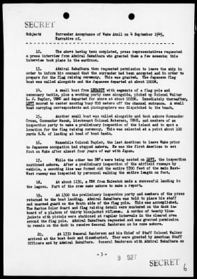 CINPAC > Narrative of the surrender of Wake Atoll to US Forces on 9/4/45