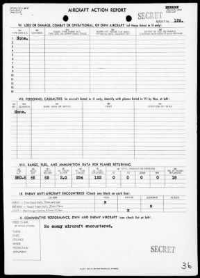 Thumbnail for VMSB-231 > ACA Reps Nos 125-132-Air opers against the Marshall Islands, 8/7-15/44