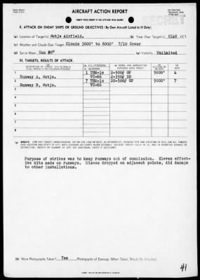 Thumbnail for VC-66 > ACA Reps Nos 1-13 - Air opers against the Marshall Islands, 2/6-21/44