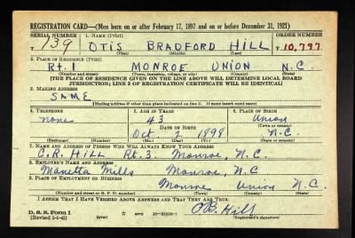 Thumbnail for Otis Bradford > Hill, Otis Bradford