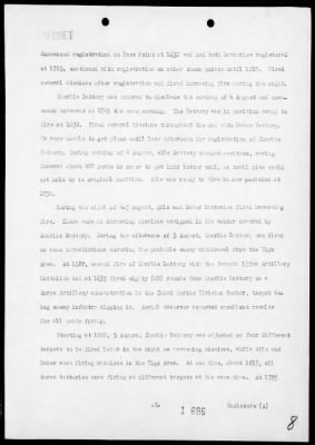 Thumbnail for MAR, FIRST 155mm HOWITZER BN, CORPS ARTY, III PHIB CORPS HDQTRS > Rep of opers in the invasion & occupation of Guam Island, Marianas, 7/21/44-8/10/44