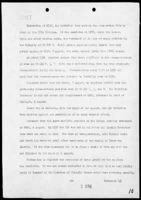 Thumbnail for MAR, FIRST 155mm HOWITZER BN, CORPS ARTY, III PHIB CORPS HDQTRS > Rep of opers in the invasion & occupation of Guam Island, Marianas, 7/21/44-8/10/44