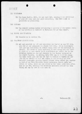 Thumbnail for MAR, FIRST 155mm HOWITZER BN, CORPS ARTY, III PHIB CORPS HDQTRS > Rep of opers in the invasion & occupation of Guam Island, Marianas, 7/21/44-8/10/44