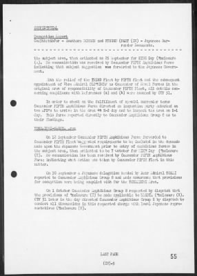 COM FIFTH PHIBFOR > Report of operations in the occupation of Southern Honshu & Kyushu, Japan, 8/15/45-10/3/45