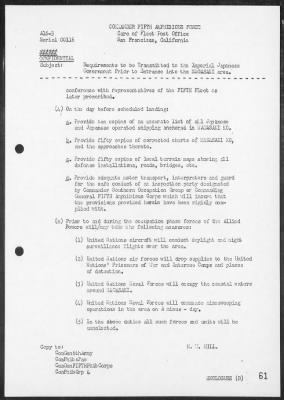 COM FIFTH PHIBFOR > Report of operations in the occupation of Southern Honshu & Kyushu, Japan, 8/15/45-10/3/45