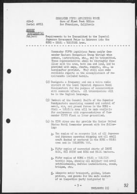 COM FIFTH PHIBFOR > Report of operations in the occupation of Southern Honshu & Kyushu, Japan, 8/15/45-10/3/45