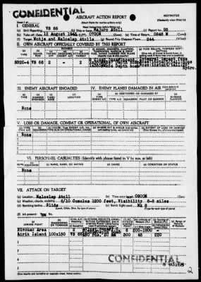 VS-66 > ACA Rep #95-Air opers against the Marshall Islands on 8/12/45