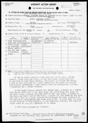 Thumbnail for VMSB-231 > ACA Reps Nos 207-210 - Air opers against Nauru Island & the Marshall Islands, 1/10-21/45