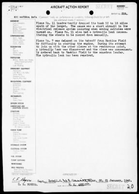 VMSB-231 > ACA Reps Nos 207-210 - Air opers against Nauru Island & the Marshall Islands, 1/10-21/45