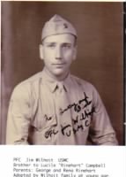 James Jonas Wilhoit USMC WWII