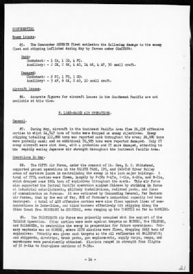 CINPAC > Report of operations in Pacific Ocean Area, May, 1945