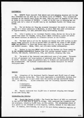 CINPAC > Report of operations in Pacific Ocean Area, May, 1945