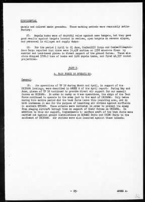 CINPAC > Report of operations in Pacific Ocean Area, May, 1945