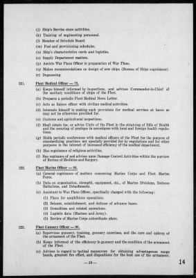 CINPAC > Instructions for Staff of The Commander-in-Chief, U S Pacific Fleet, 1941