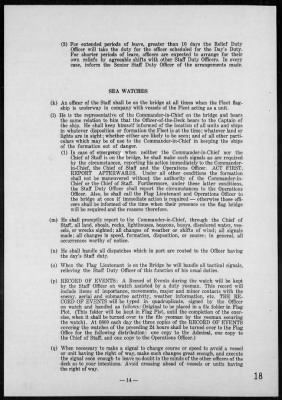 CINPAC > Instructions for Staff of The Commander-in-Chief, U S Pacific Fleet, 1941