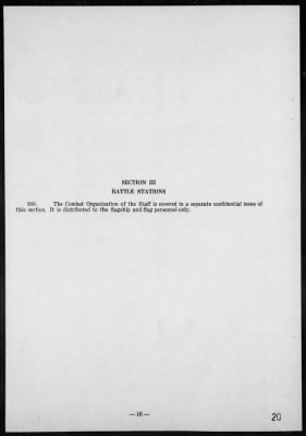 CINPAC > Instructions for Staff of The Commander-in-Chief, U S Pacific Fleet, 1941