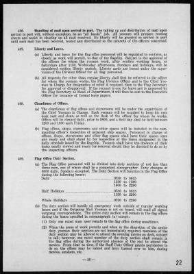 CINPAC > Instructions for Staff of The Commander-in-Chief, U S Pacific Fleet, 1941